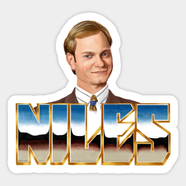 Niles Crane Legacy Sticker by yawncompany